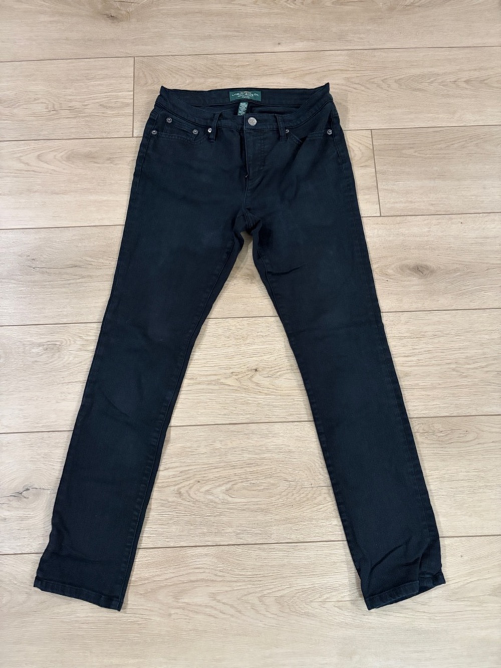 Lauren Ralph Lauren Black Straight Jeans